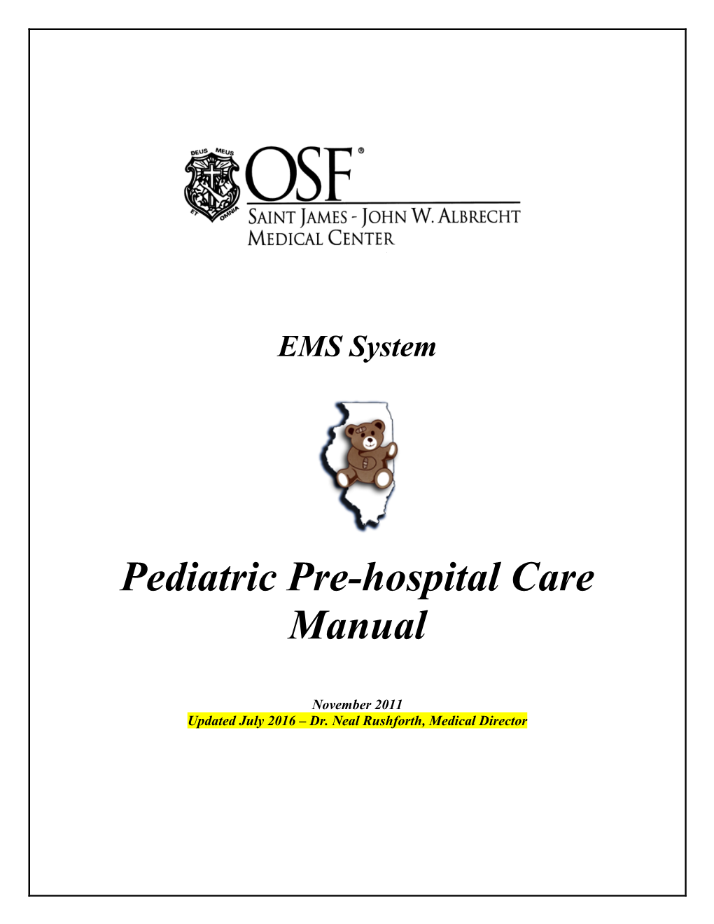 3/20 Updated Pediatric Protocols (PDF