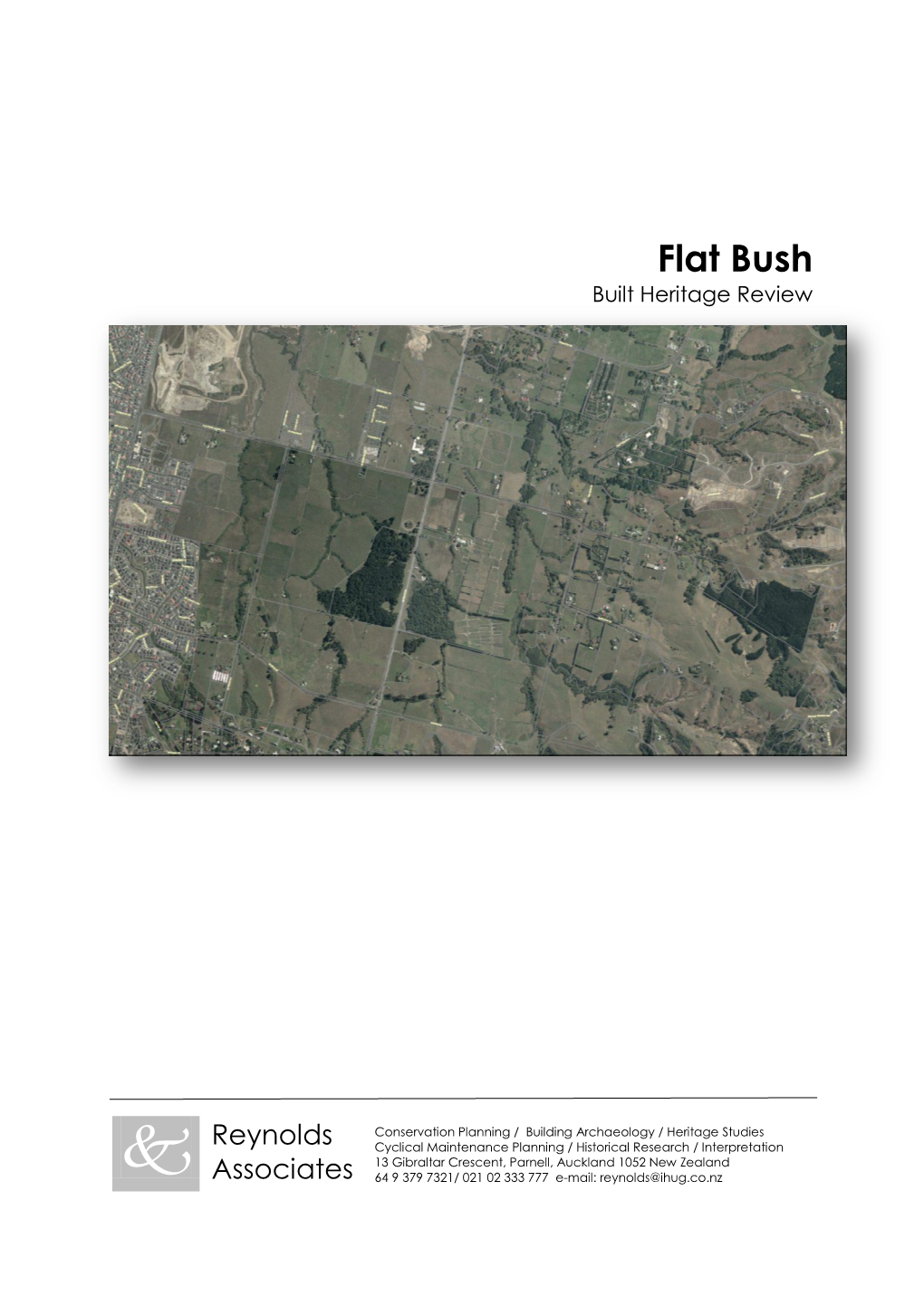 Flat Bush Built Heritage Review