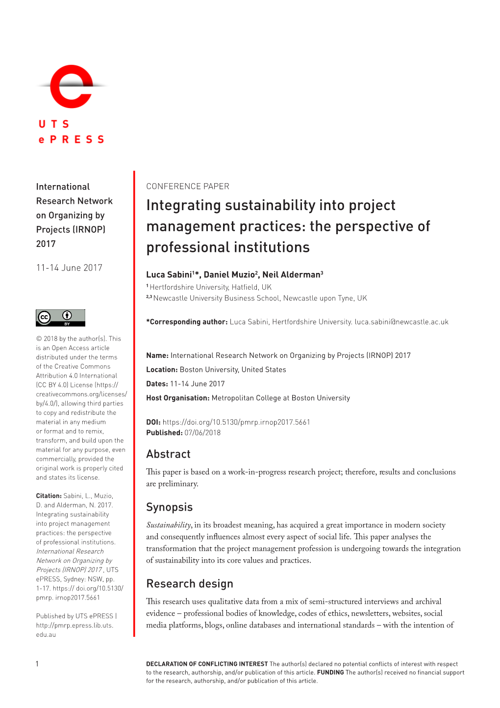 Integrating Sustainability Into Project Management Practices