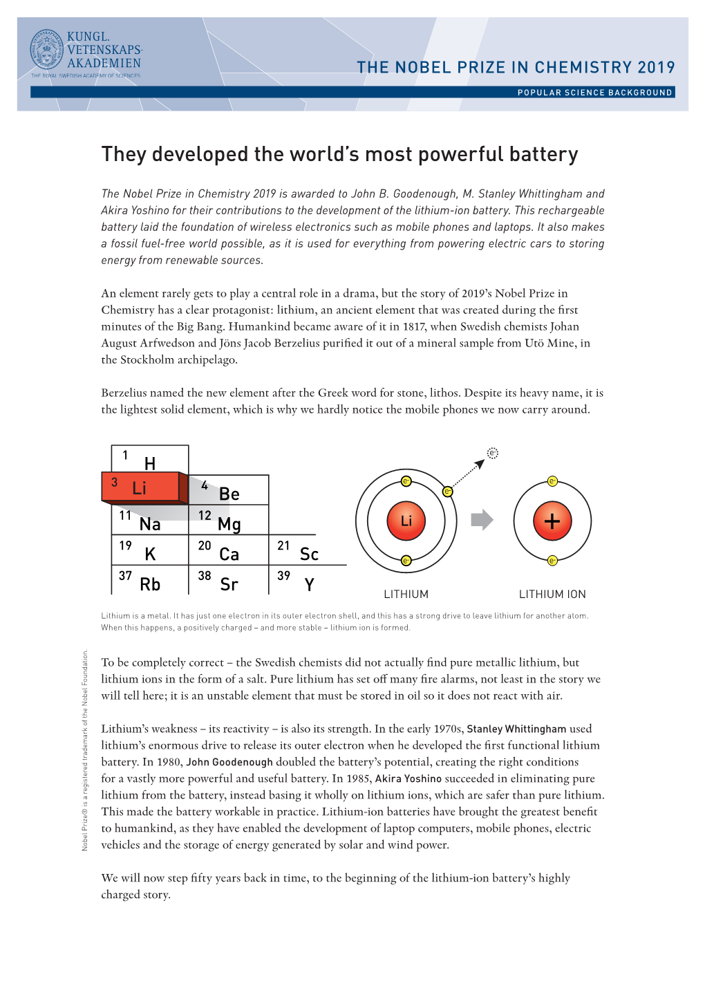 They Developed the World's Most Powerful Battery (Pdf)