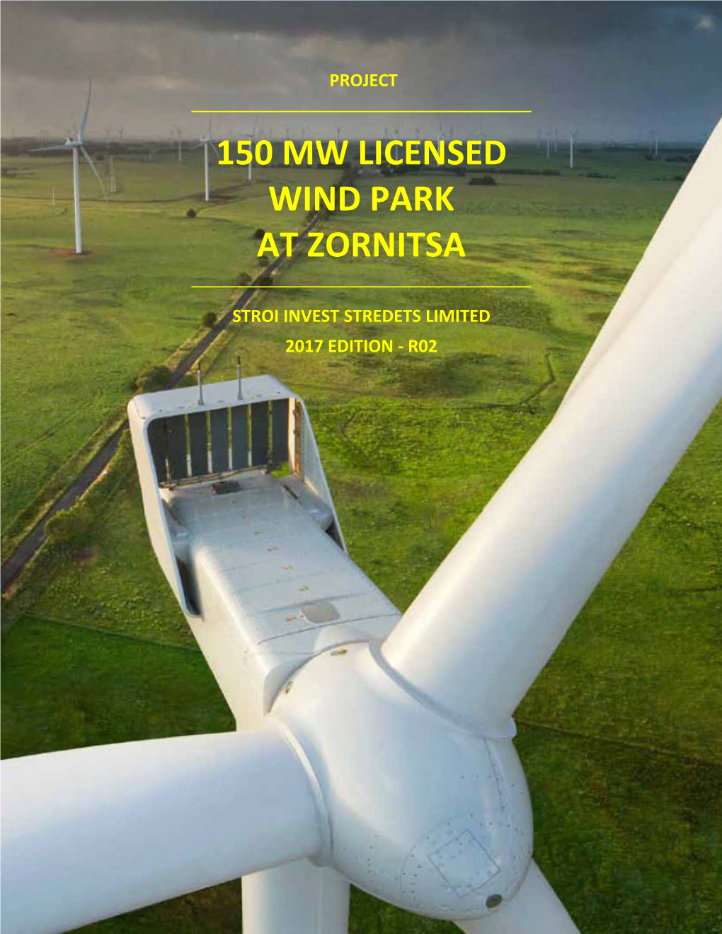 150MW Licensed Wind Park at Zornitsa 2017-R02