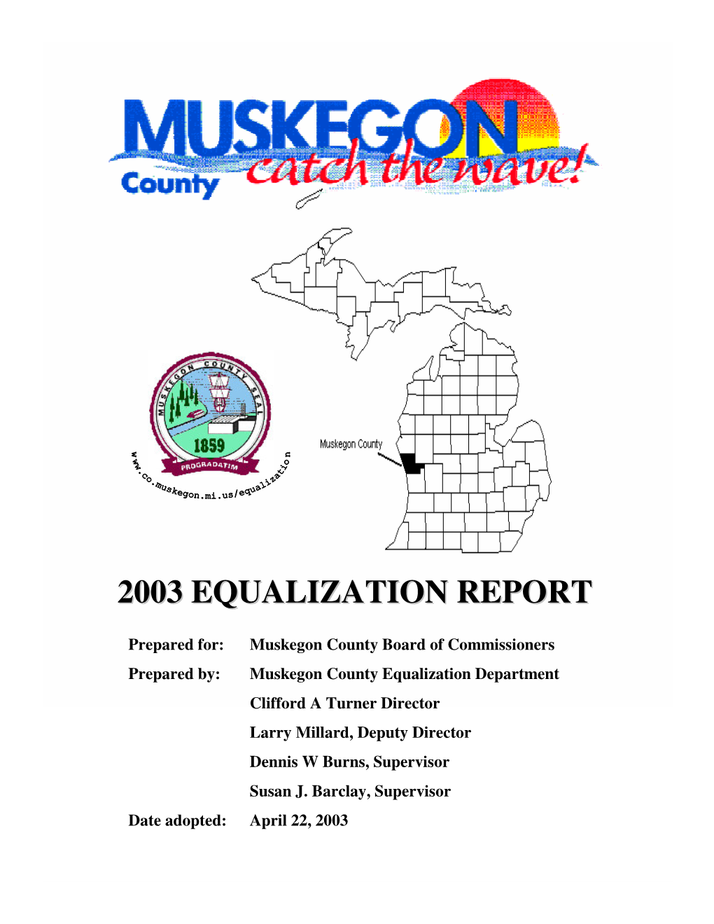 2003 Equalization Report