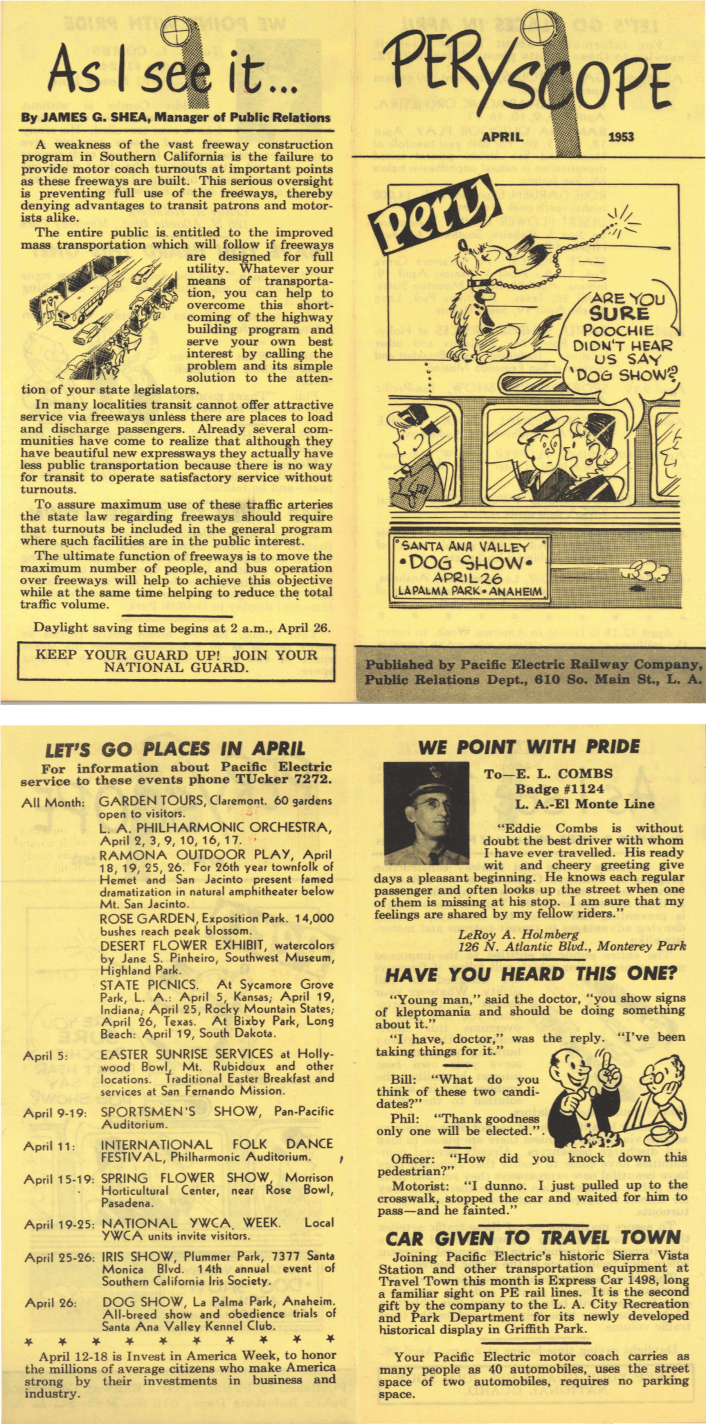 Peryscope April 1953