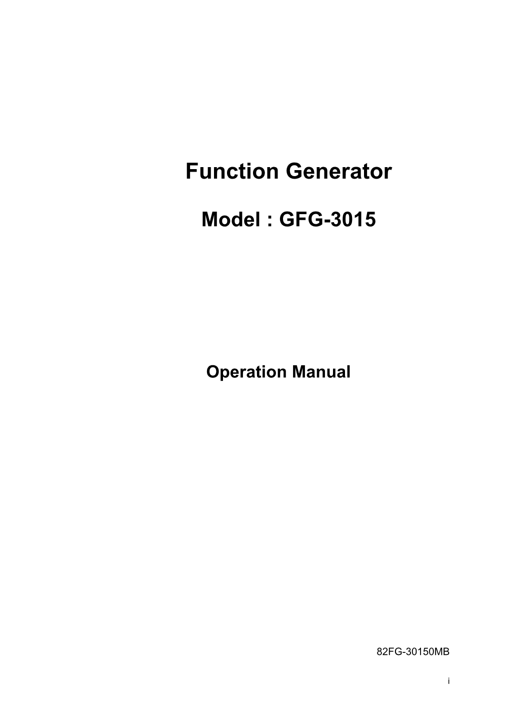 Function Generator