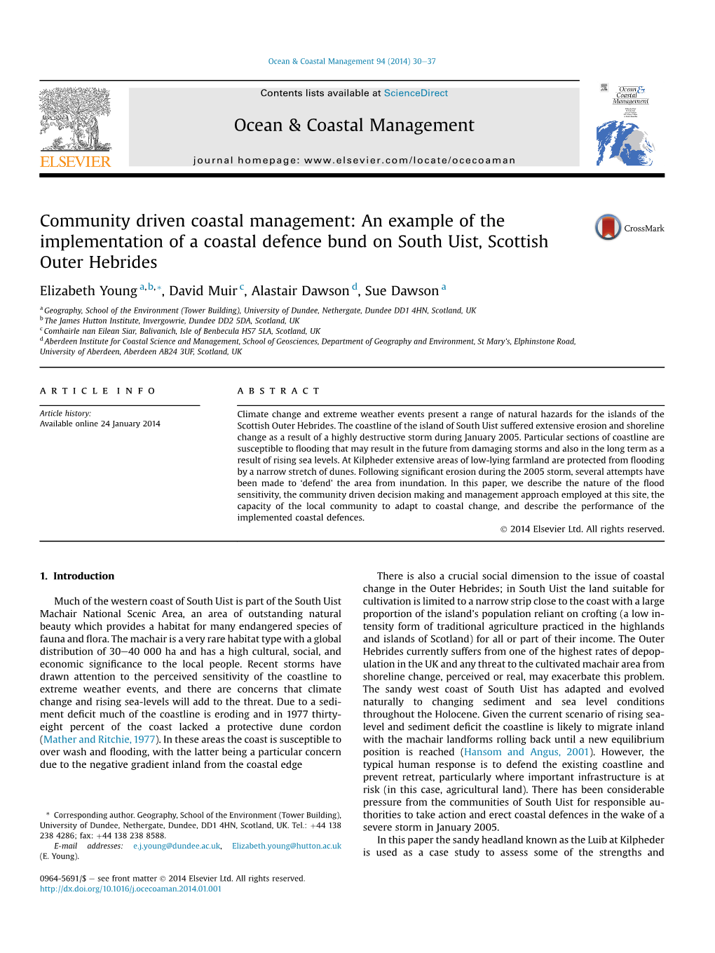 Young. 2014. Community Driven Coastal Management.Pdf