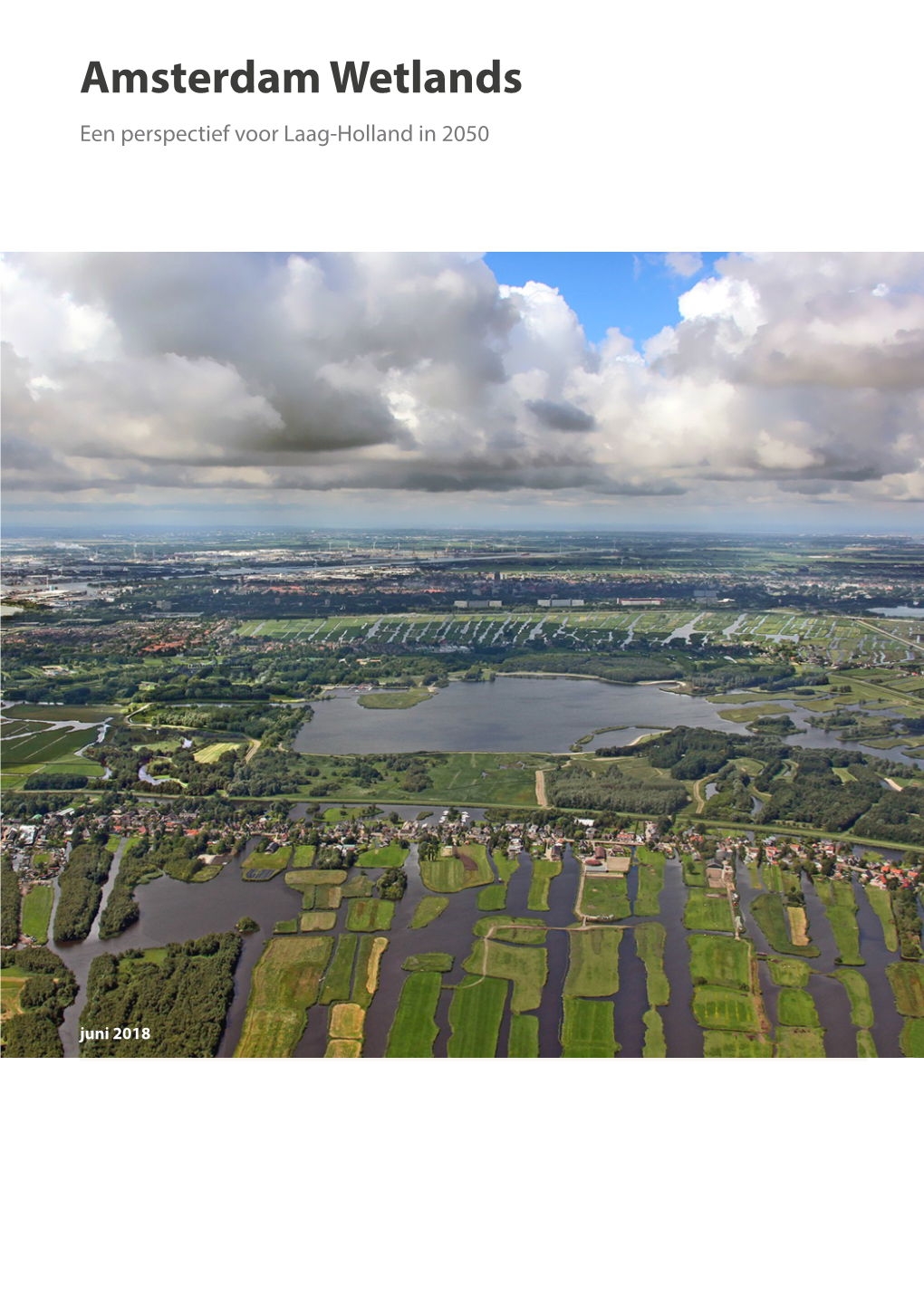 Amsterdam Wetlands Een Perspectief Voor Laag-Holland in 2050