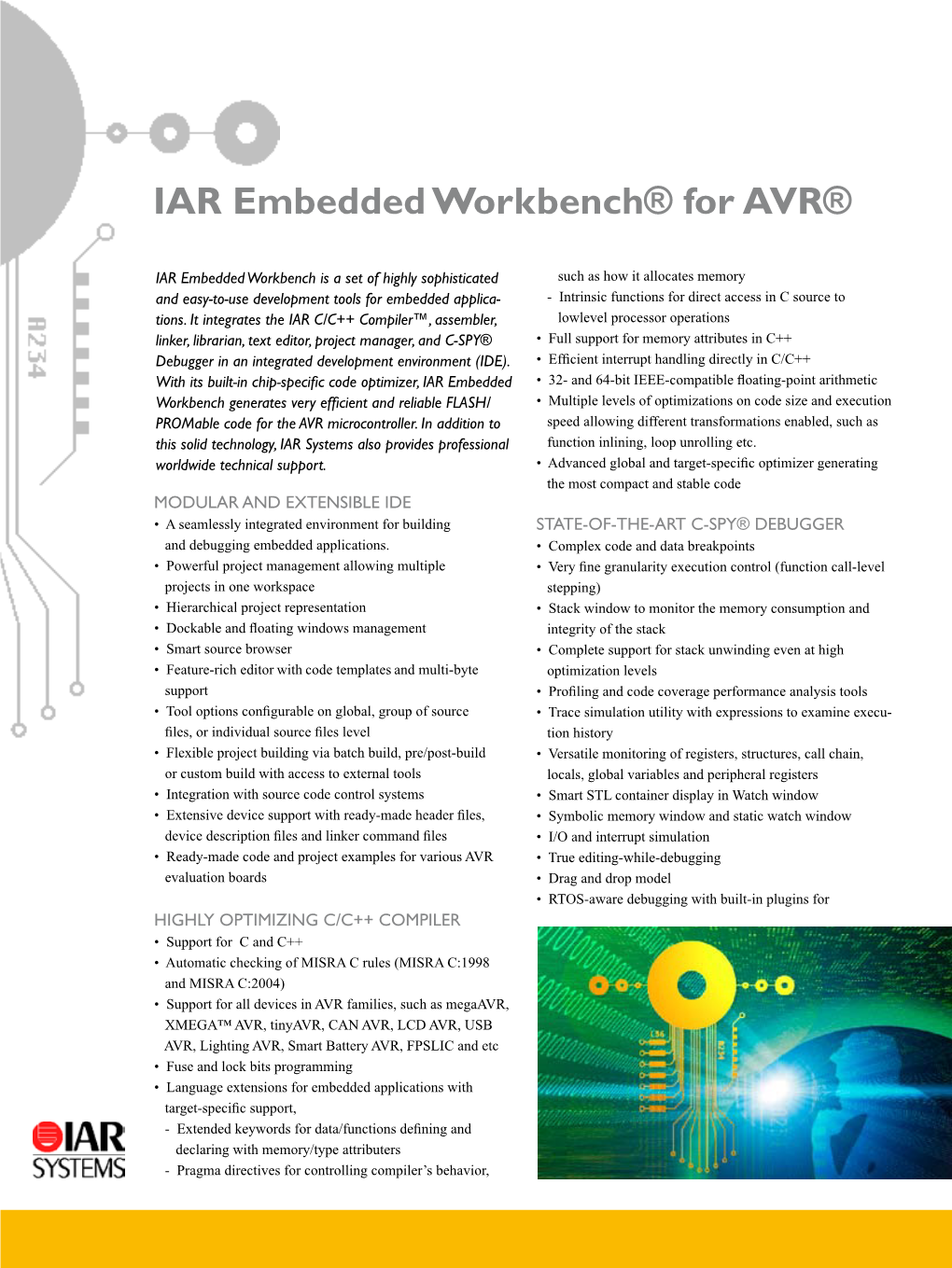 IAR Embedded Workbench® for AVR®