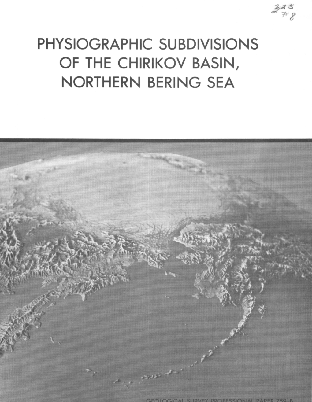 Physiographic Subdivisions of the Chirikov Basin, Northern Bering Sea