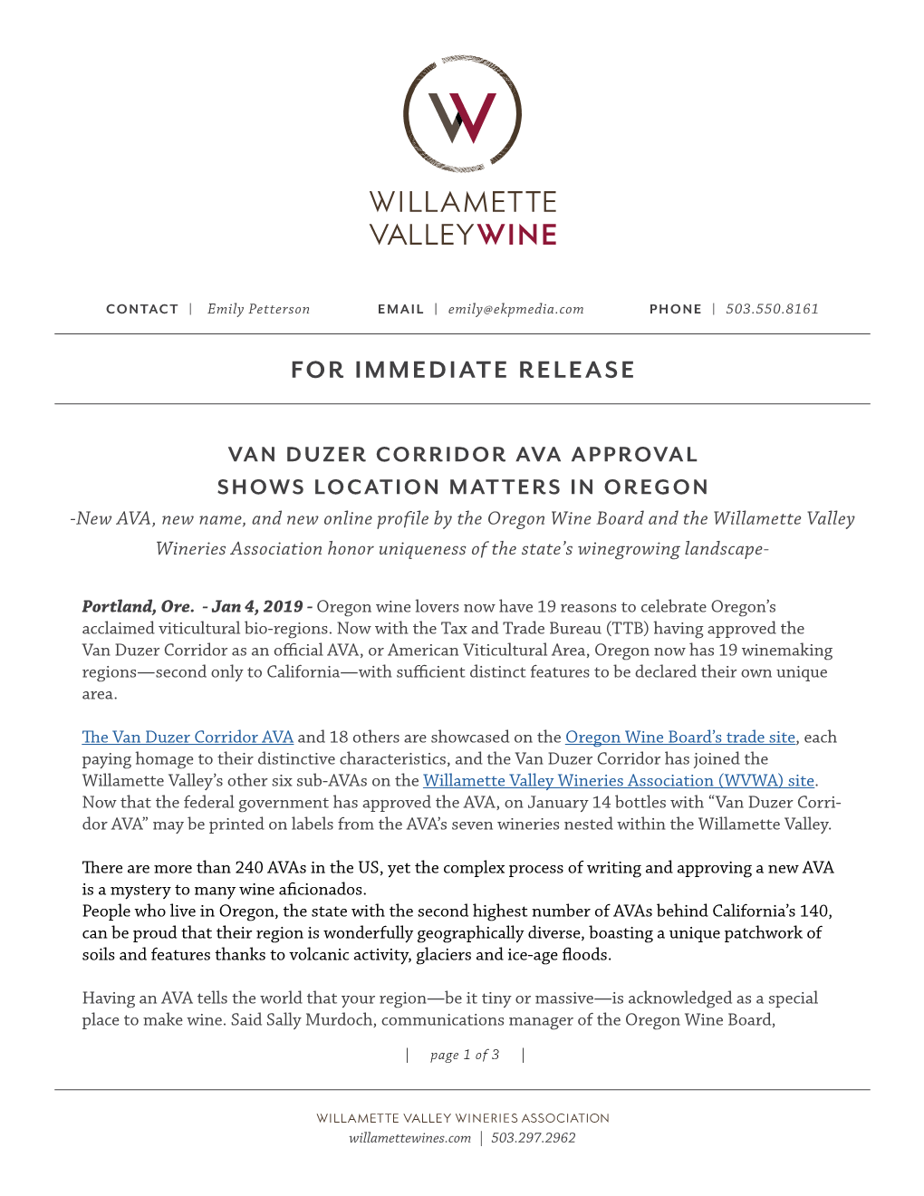 Van Duzer Corridor Ava Approval Shows Location Matters in Oregon
