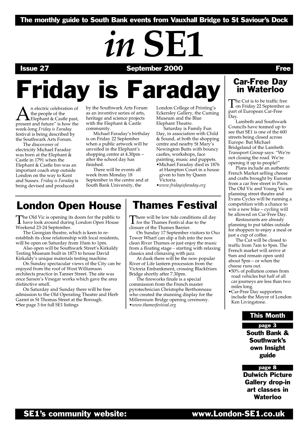 In SE1 September 2000 Pdf