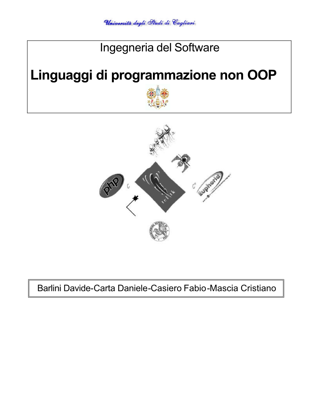 Linguaggi Di Programmazione Non OOP