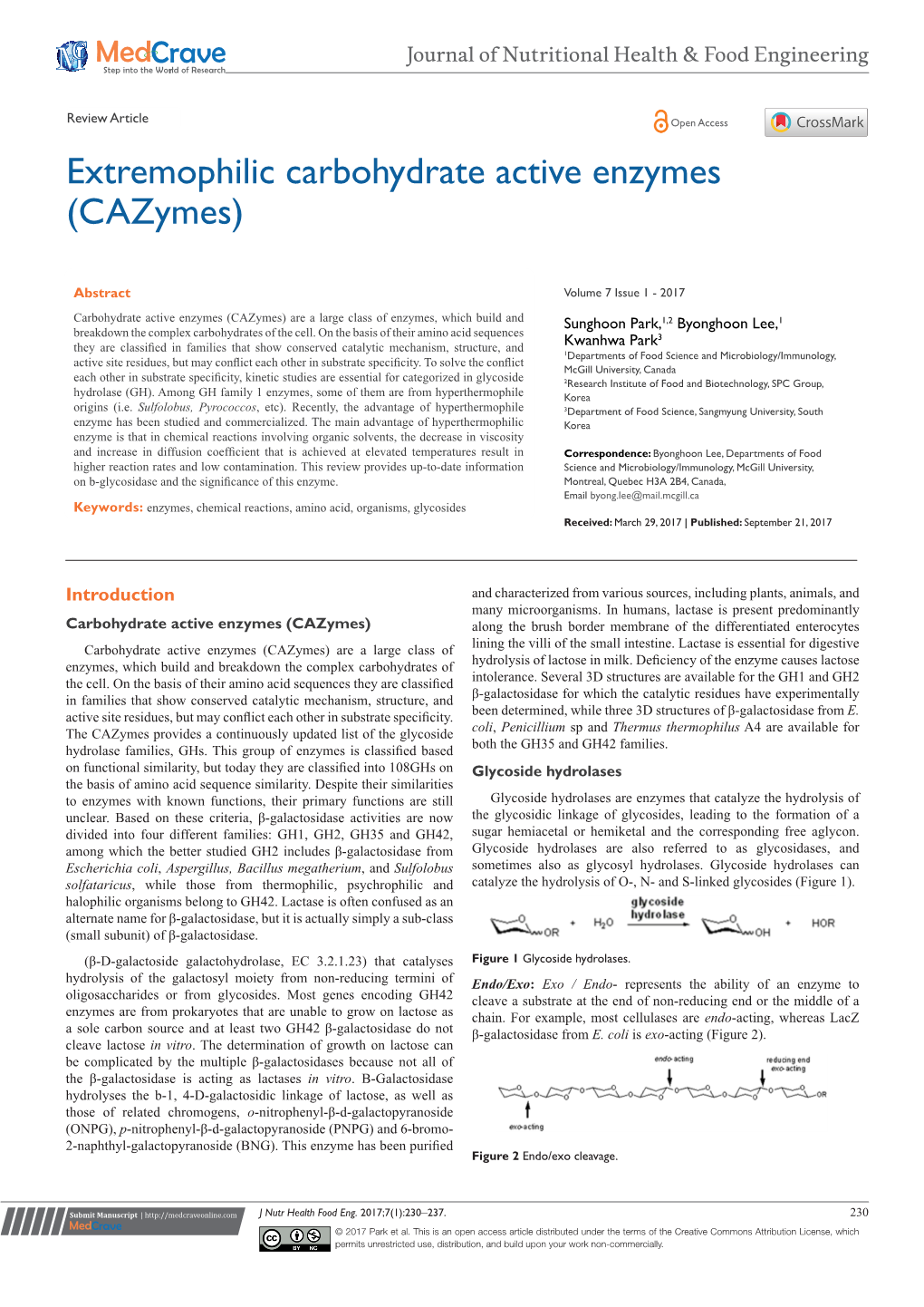 Extremophilic Carbohydrate Active Enzymes (Cazymes)