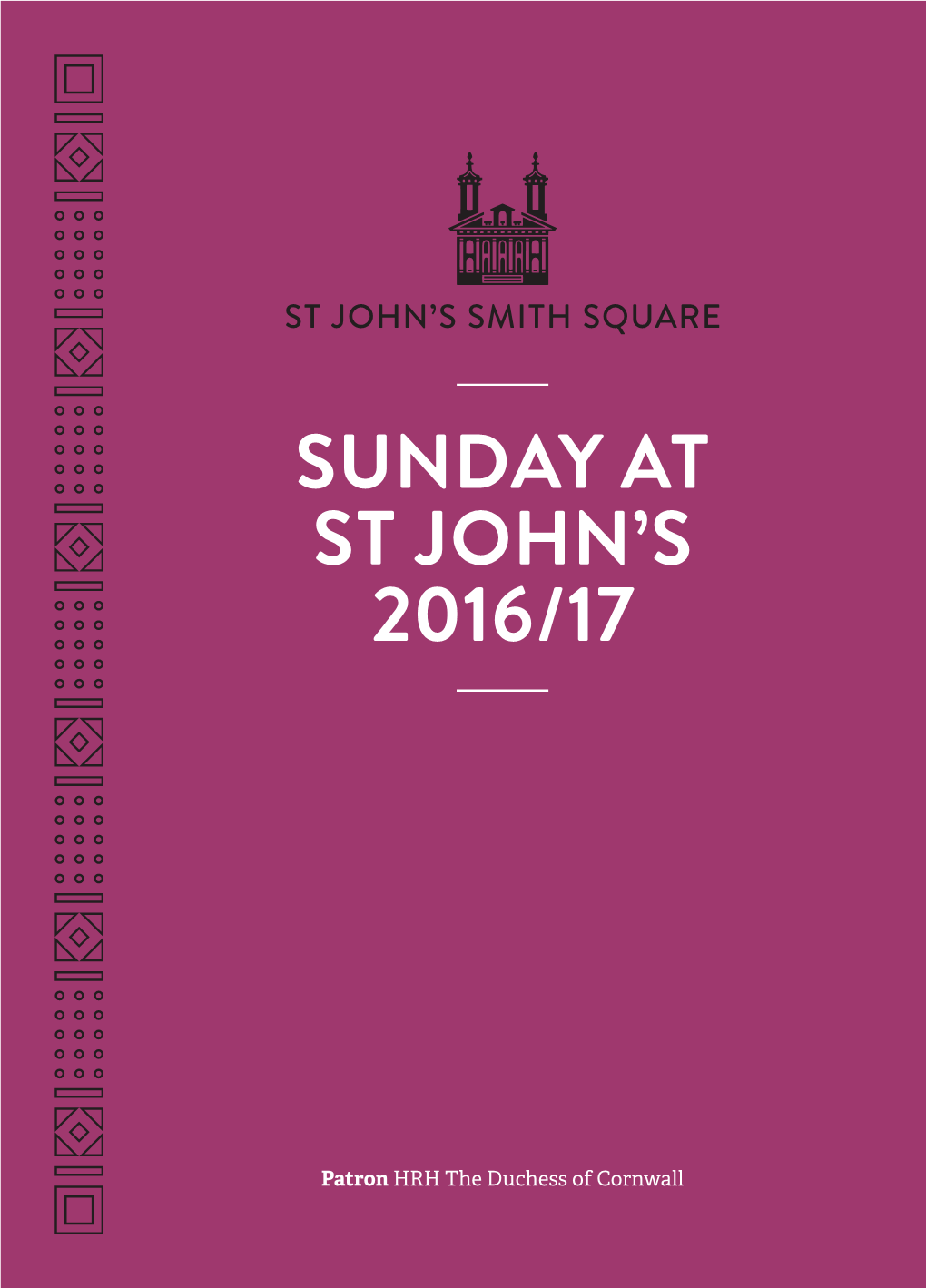 Sunday at St John's 2016/17