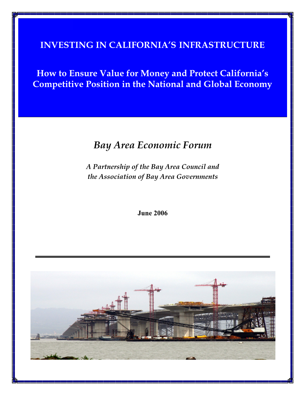 Bay Area Economic Forum