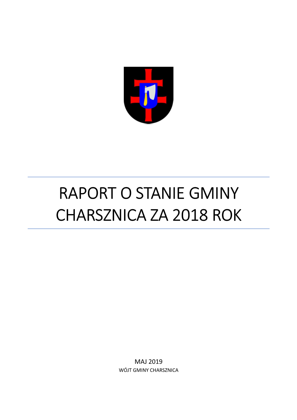 Raport O Stanie Gminy Charsznica Za 2018