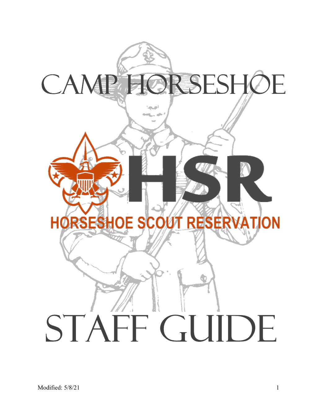 Camp Horseshoe Staff Guide2021