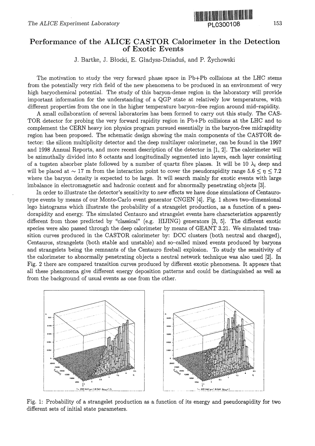 Performance of the ALICE CASTOR Calorimeter in the Detection of Exotic Events J