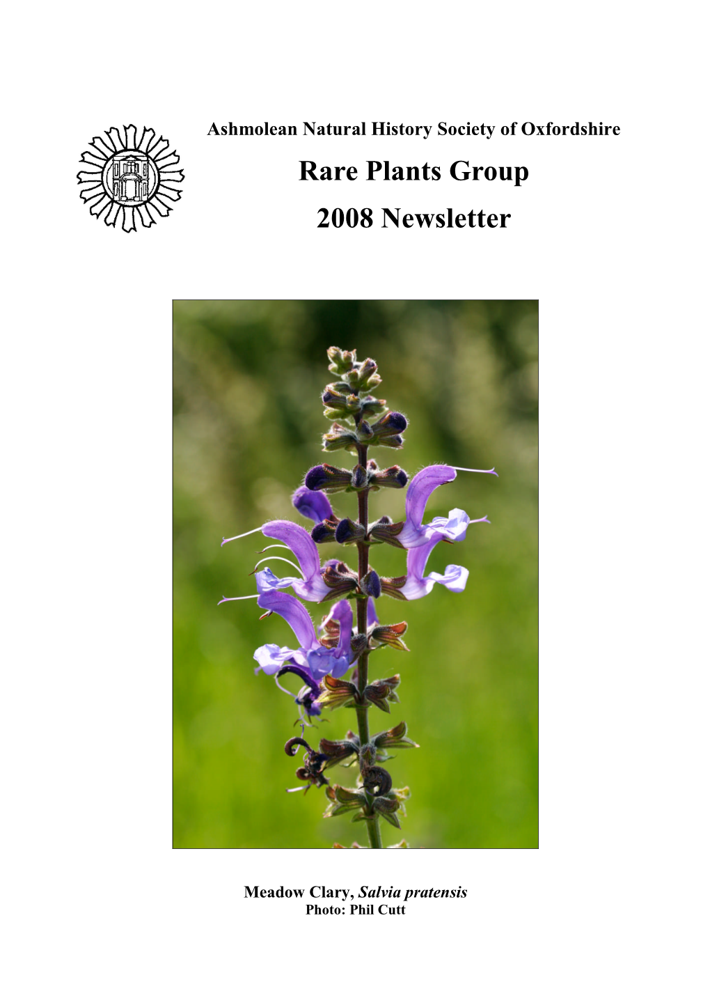 Rare Plants Group 2008 Newsletter