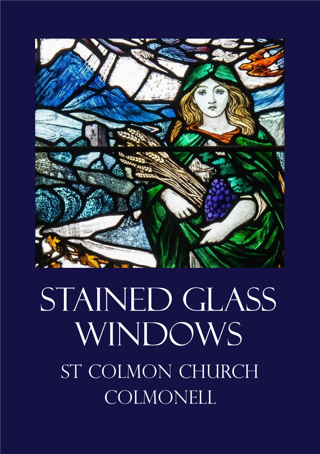 St Colmon Stained Glass Windows