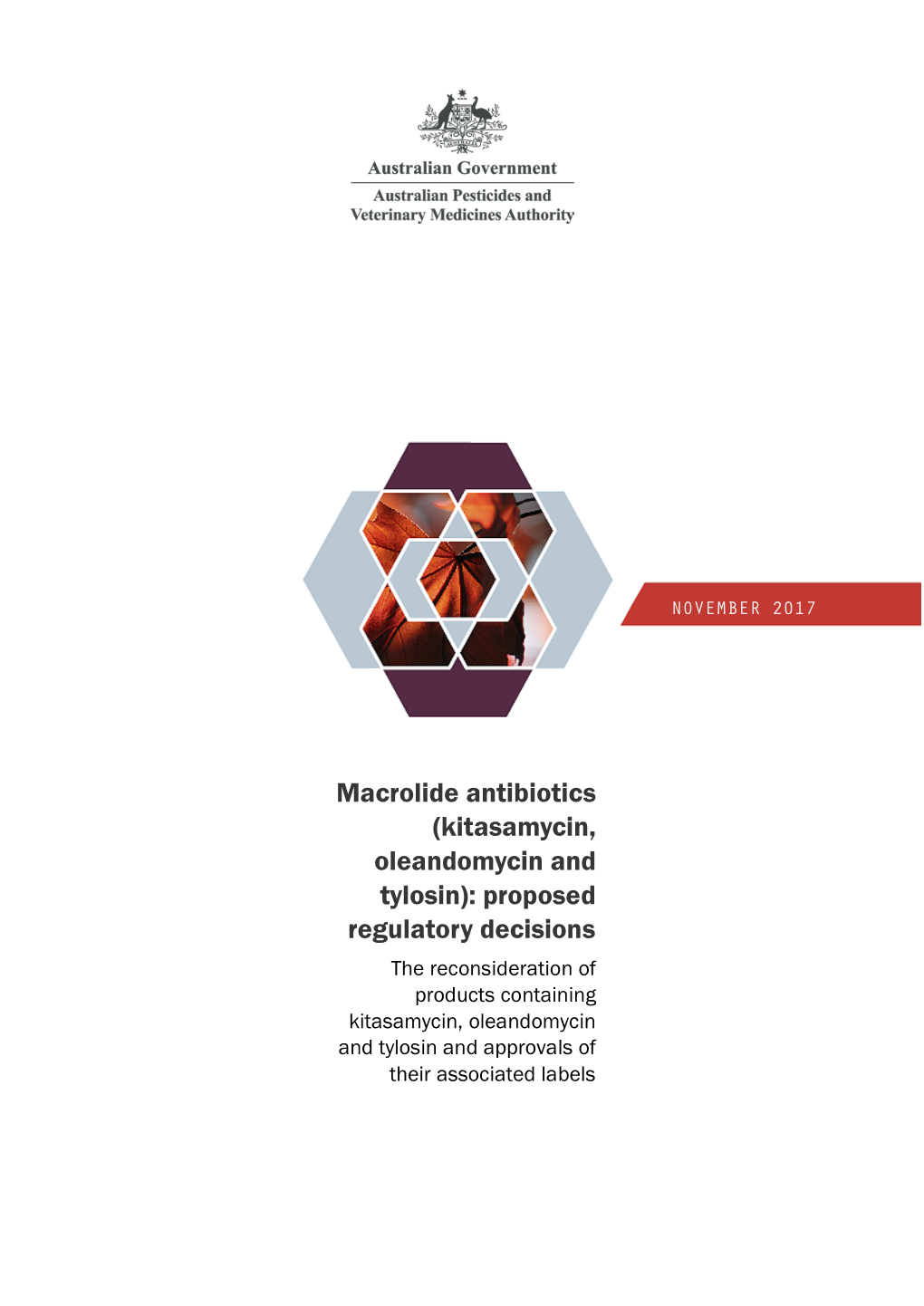 Macrolide Antibiotics (Kitasamycin, Oleandomycin and Tylosin