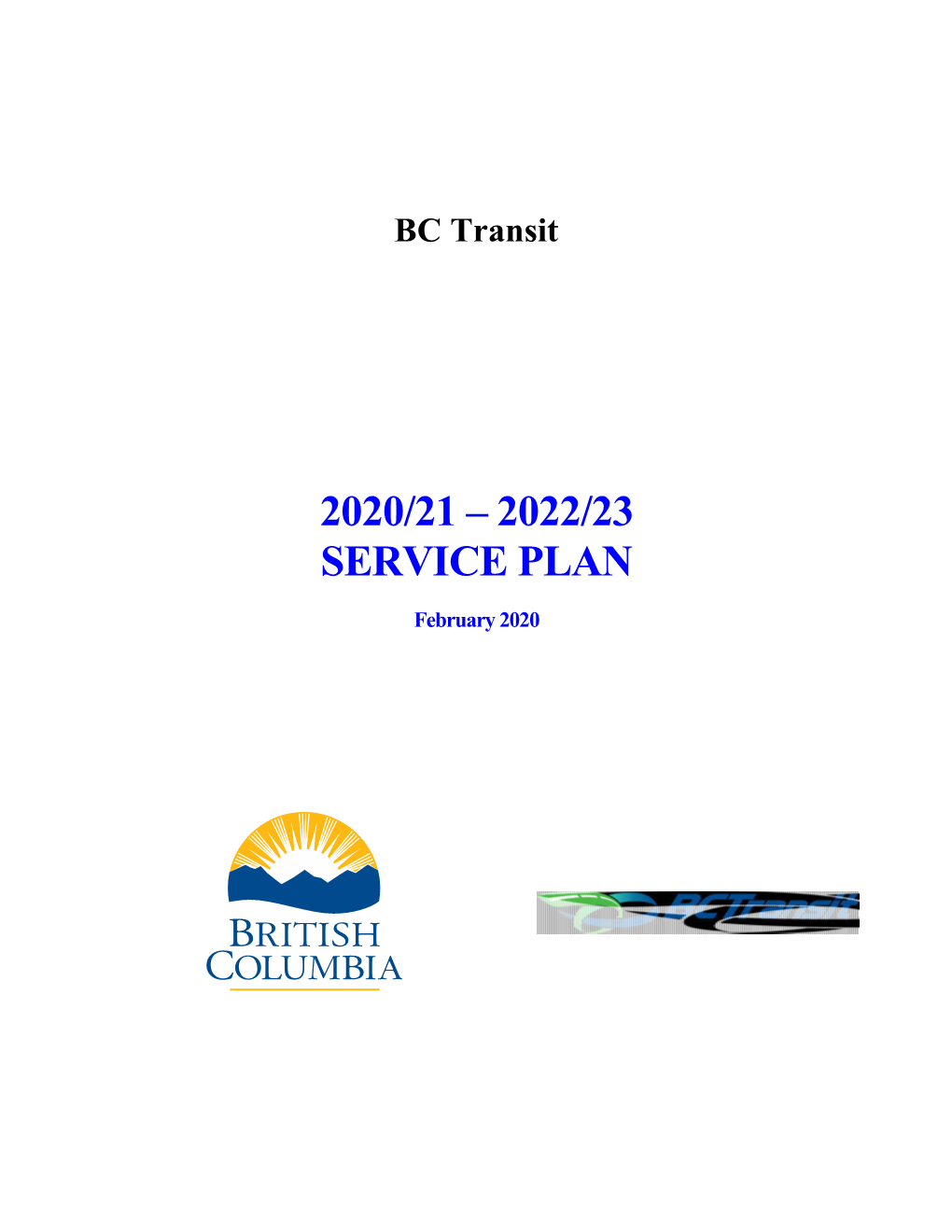 BC Transit 2020/21