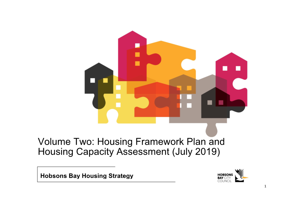 Hobsons Bay HOUSING STRATEGY