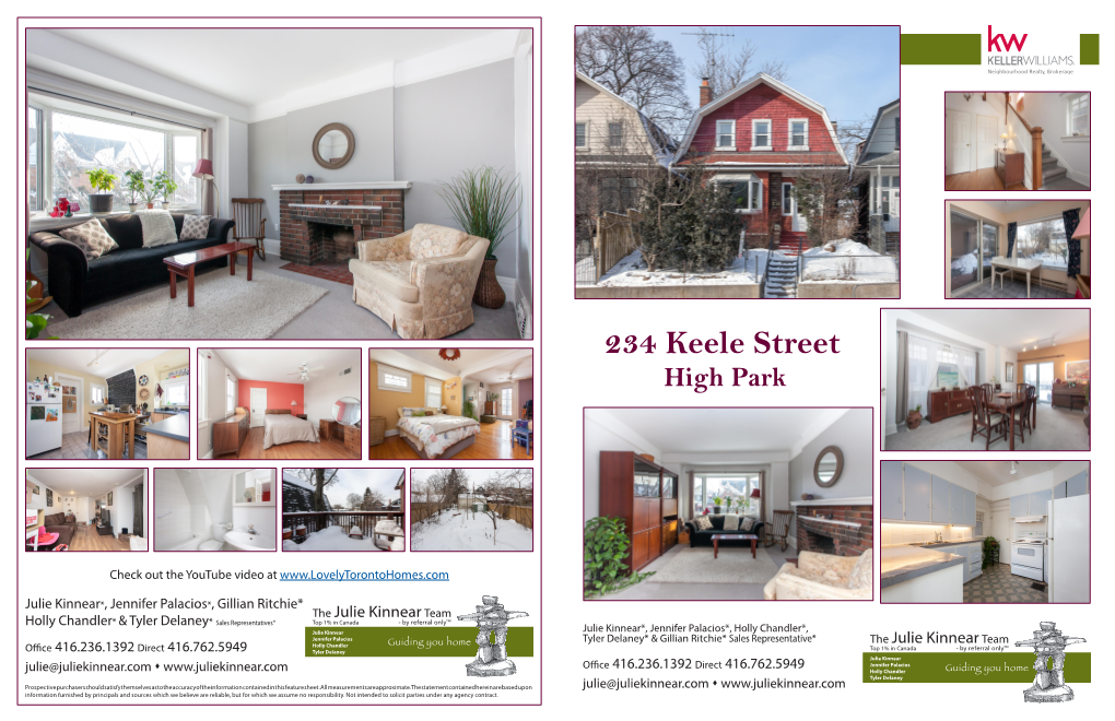 234 Keele Street High Park