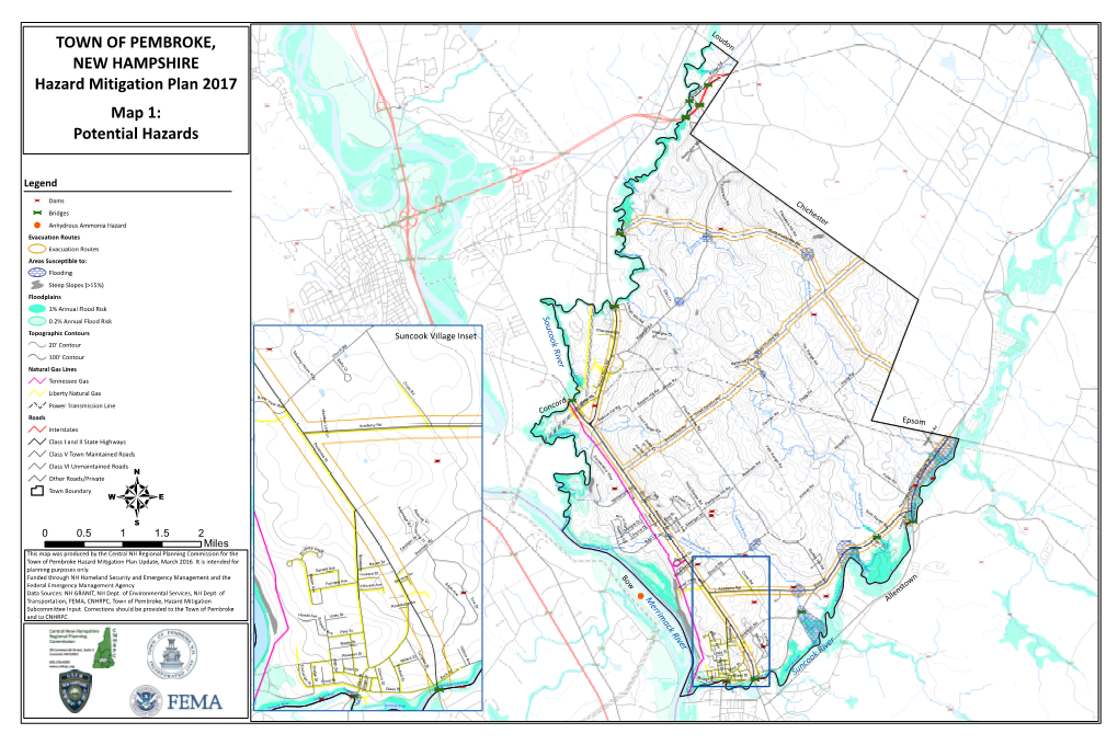 Hazard Mitigation Plan Map 1