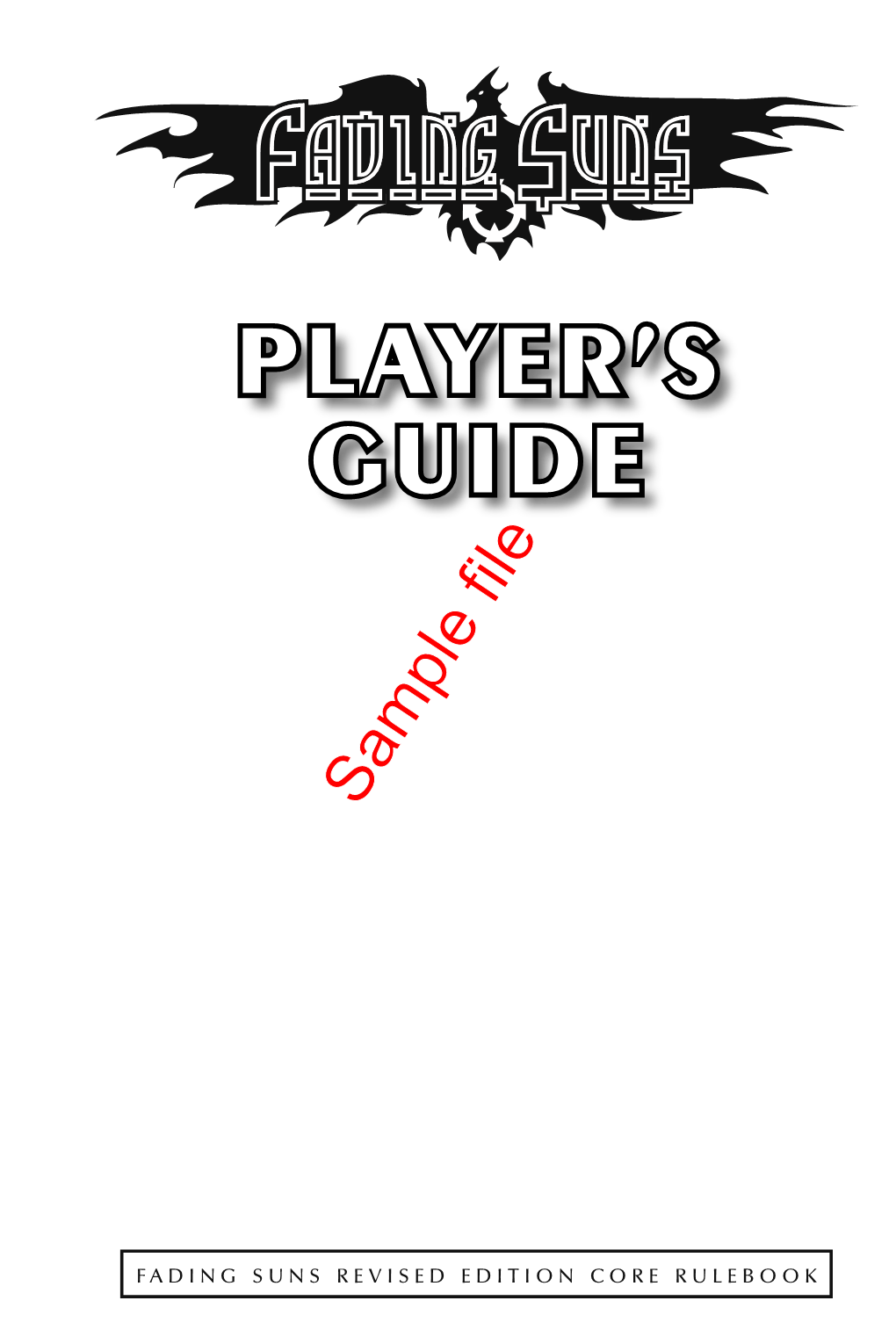 FAS21001 Fading Suns Player's Guide