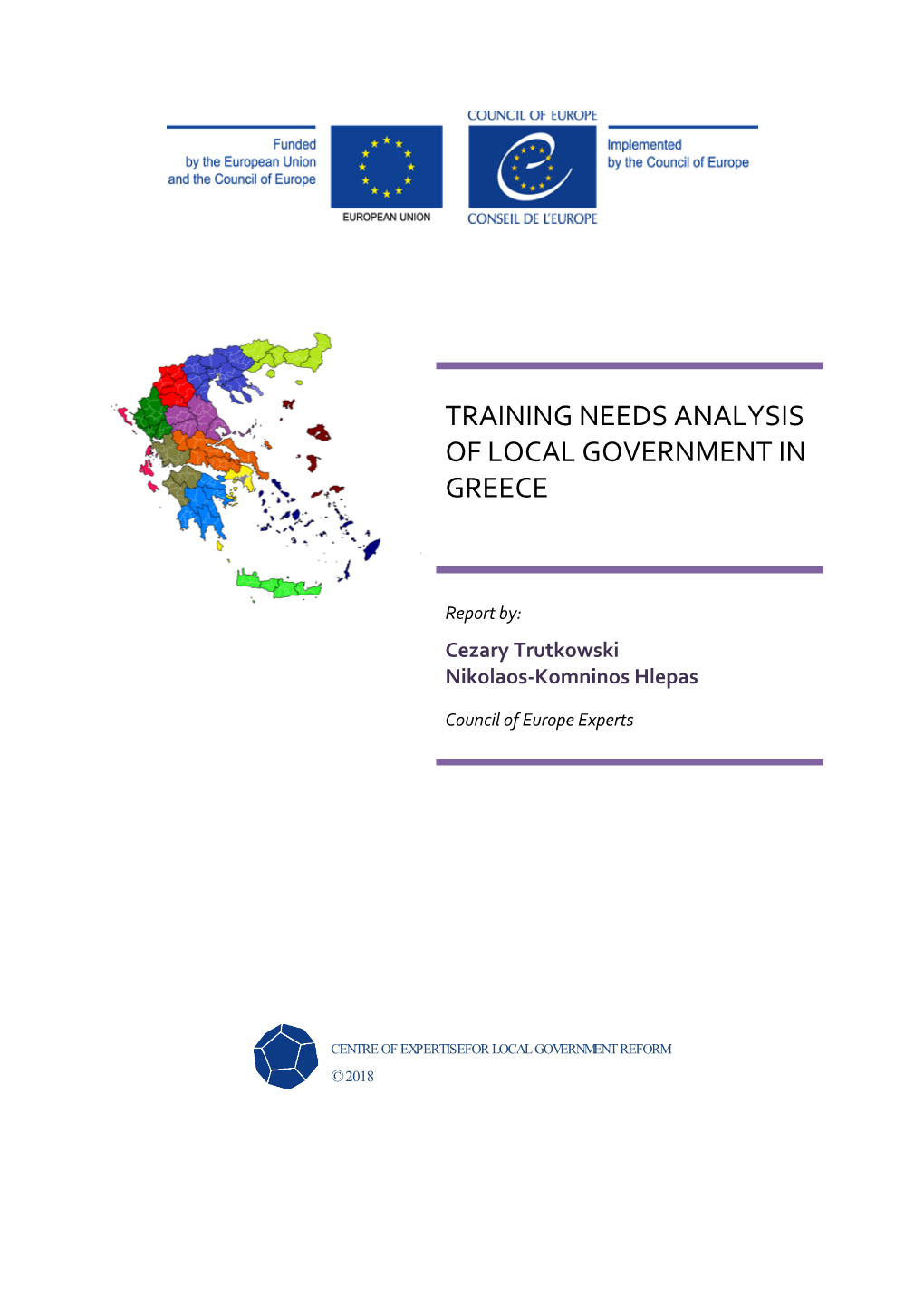 Training Needs Analysis of Local Government in Greece