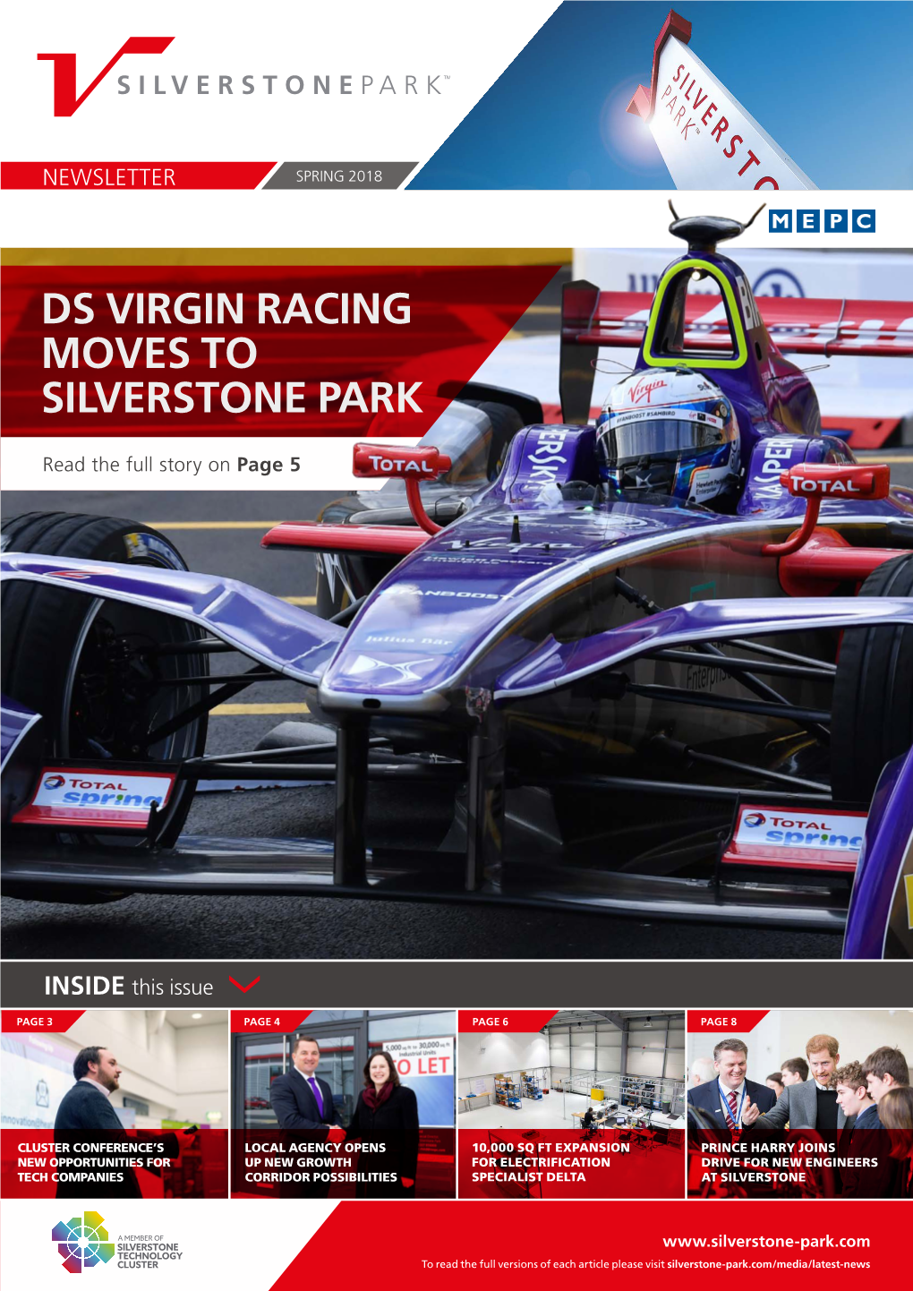 Ds Virgin Racing Moves to Silverstone Park