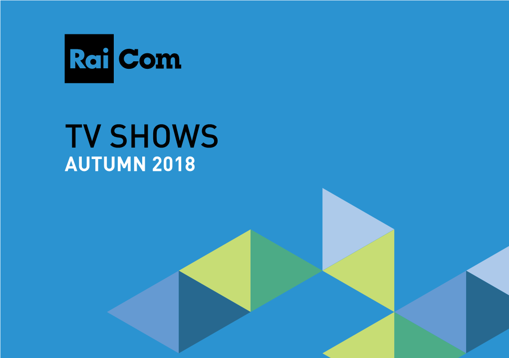 Tv Shows Autumn 2018 Index Index