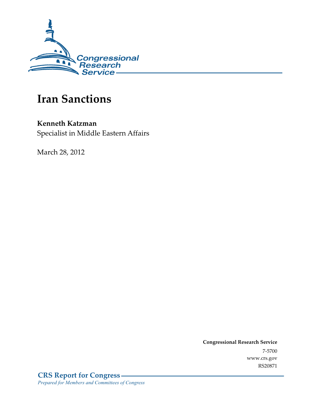 Iran Sanctions