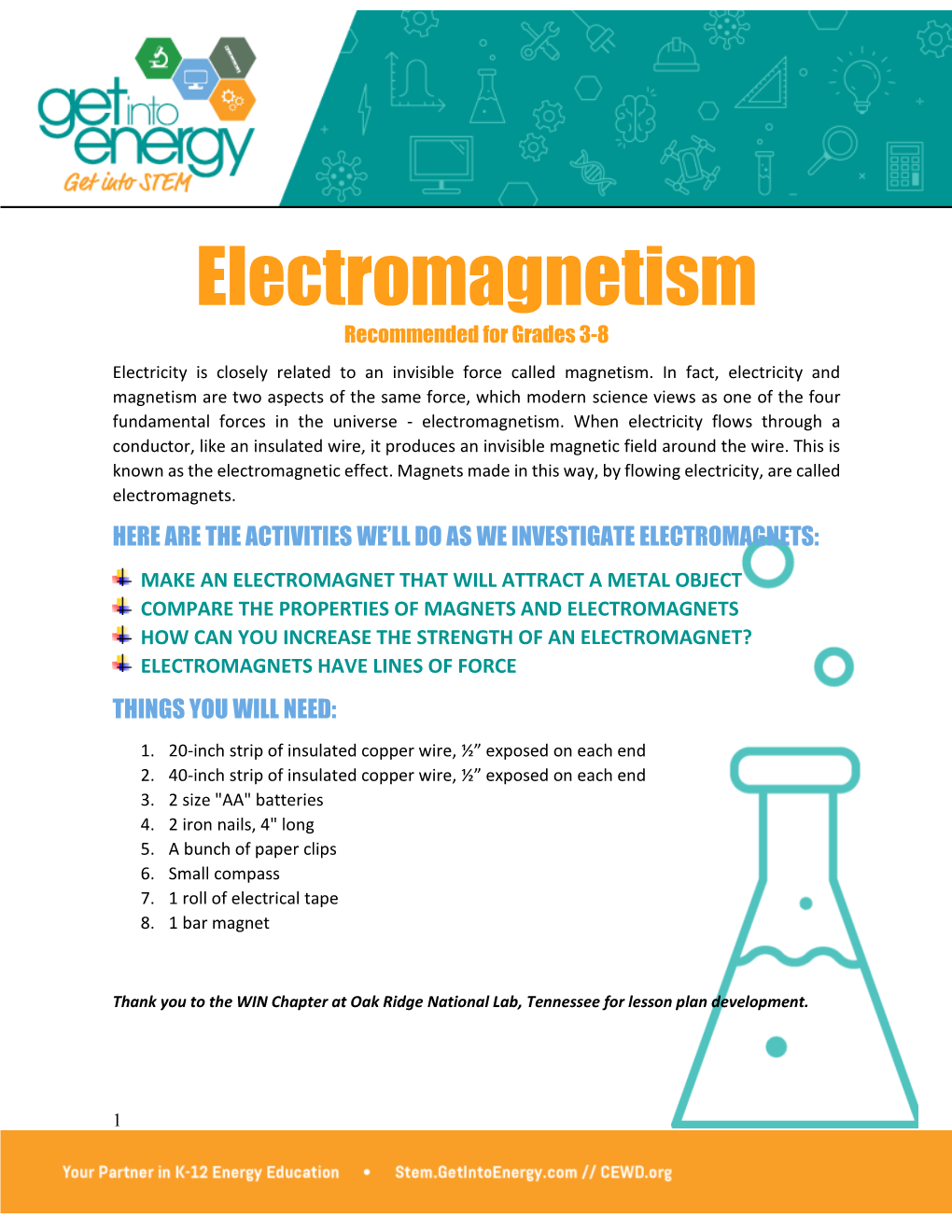 Electromagnetism Experiments