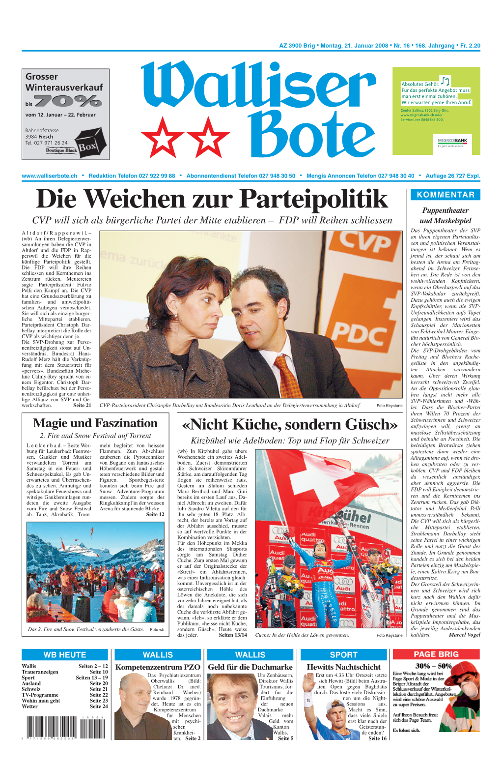 Die Weichen Zur Parteipolitik