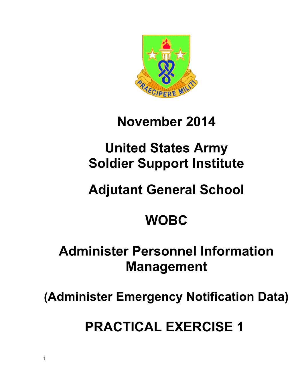 Administer Personnel Information Management