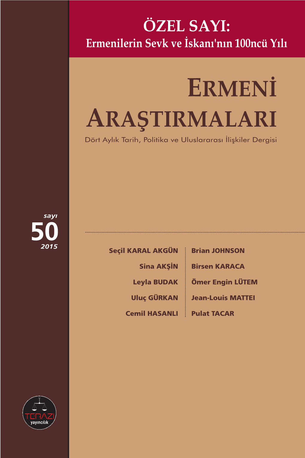 Ermeni Arastirmalari 50 Layout 1