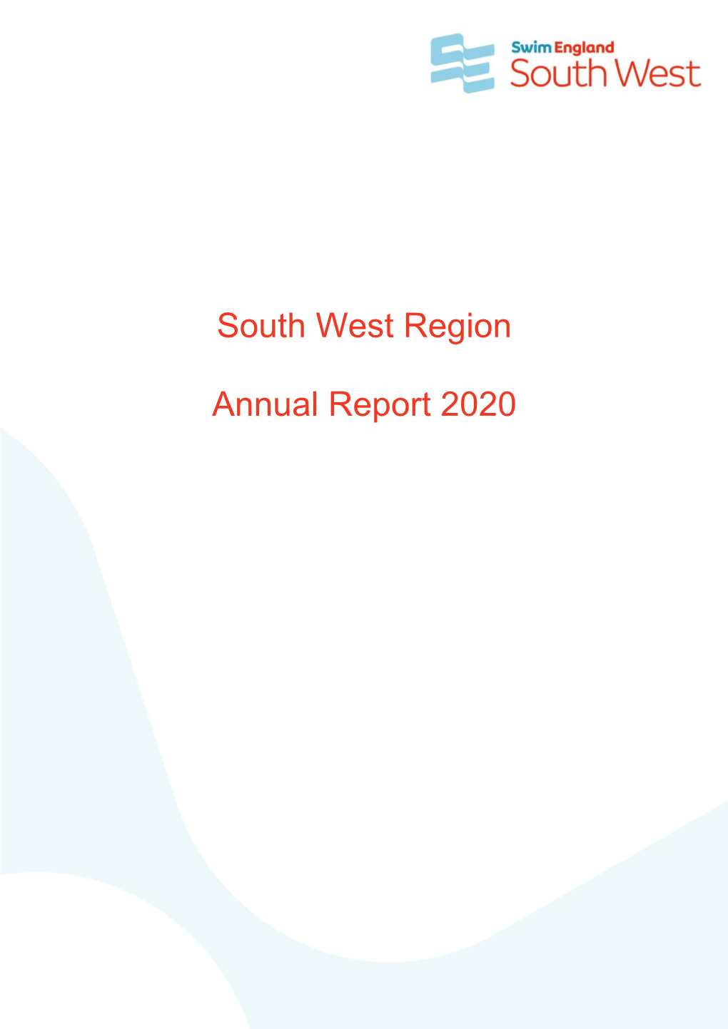 South West Region Annual Report 2020