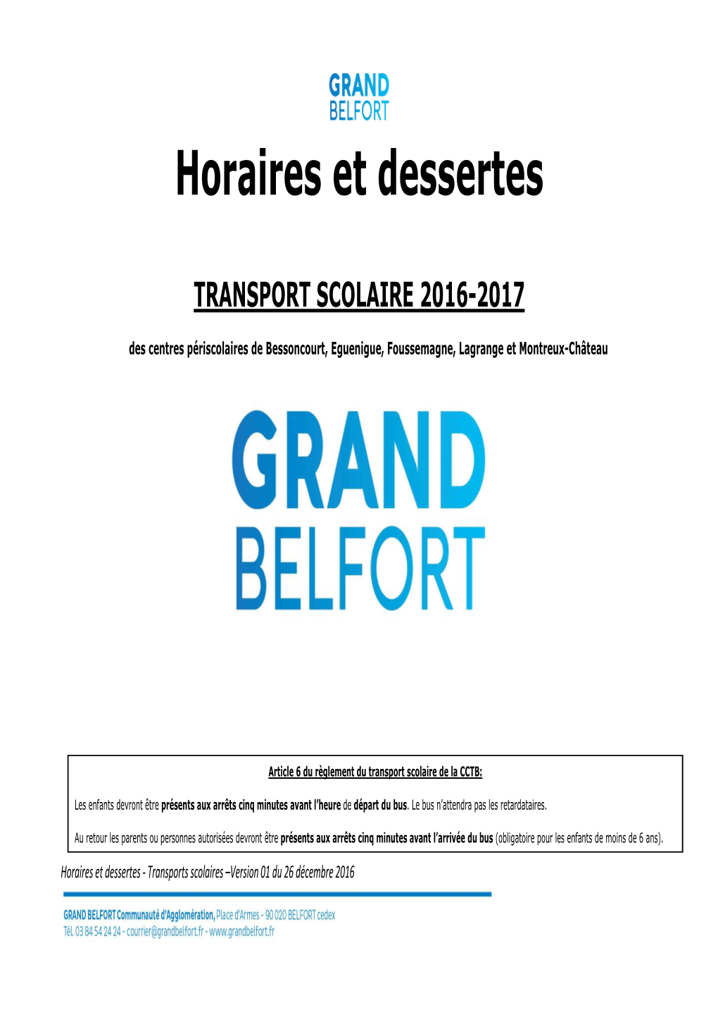 Horaires & Dessertestransports Scolaires-V1-26-12-16