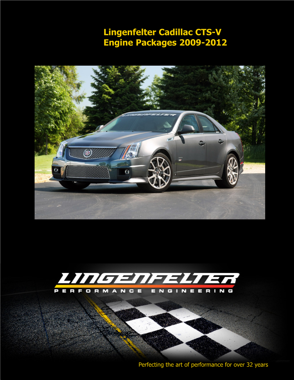 Lingenfelter Cadillac CTS-V Engine Packages 2009-2012