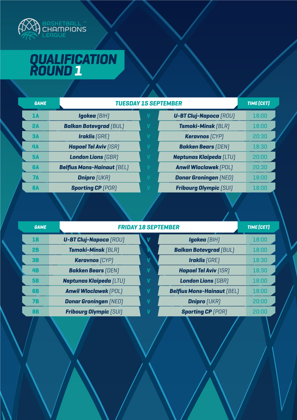 Qualification Round 1