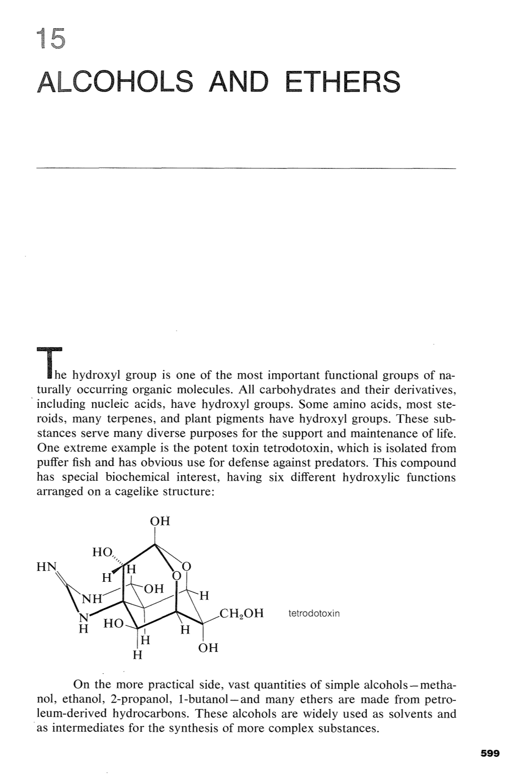 Alcohols and Ethers