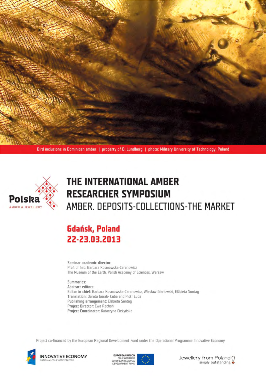 The Amberif Fair, Gdańsk ‐ Development Prospects for the Export of Polish‐Made Baltic Amber Products