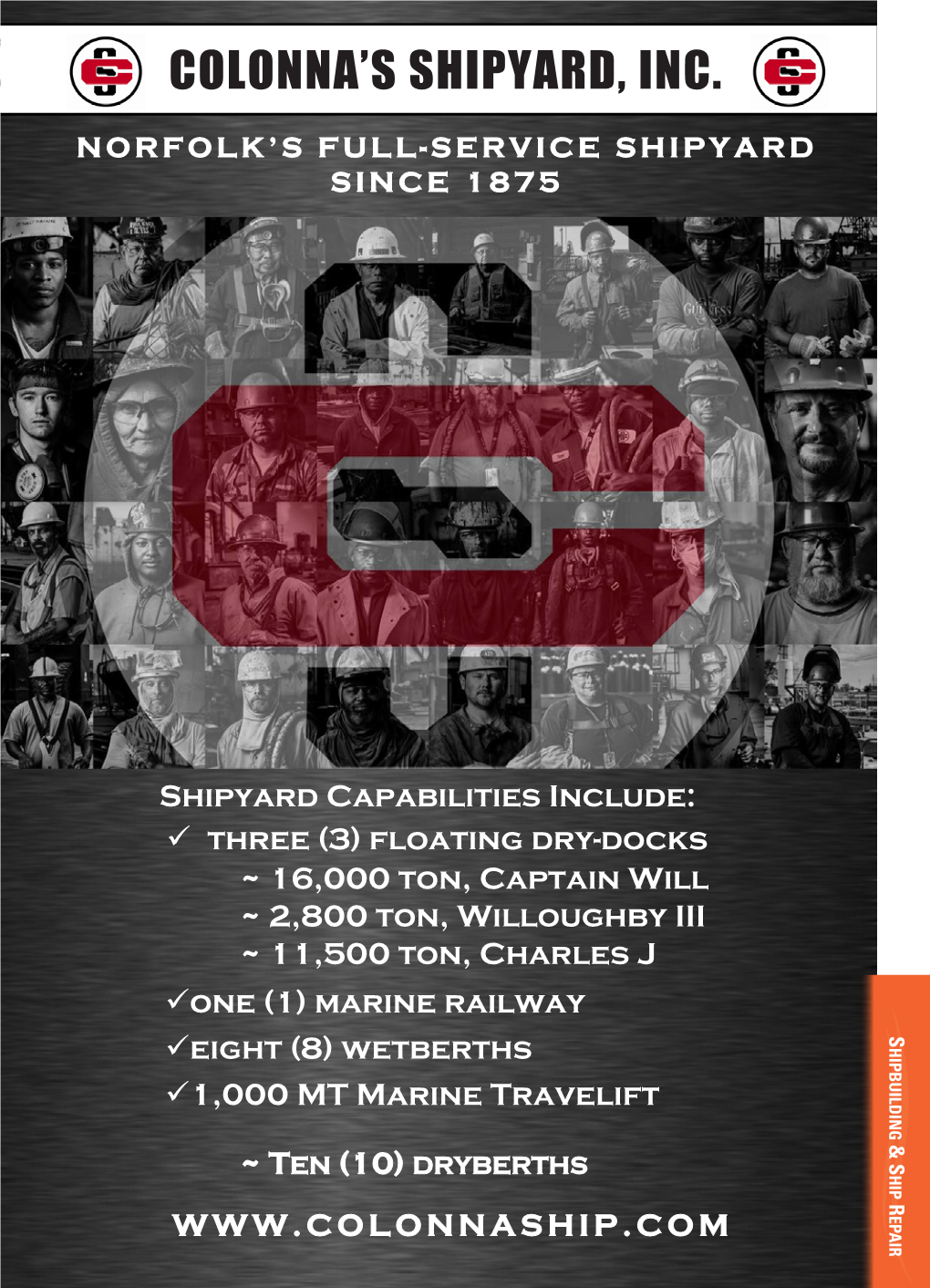 Shipyard Capabilities Include