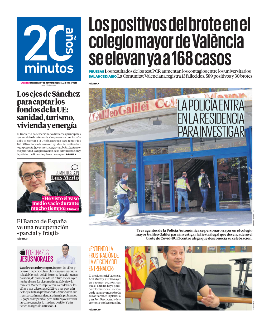 Valenciana Registra 13 Fallecidos, 589 Positivos Y 30 Brotes