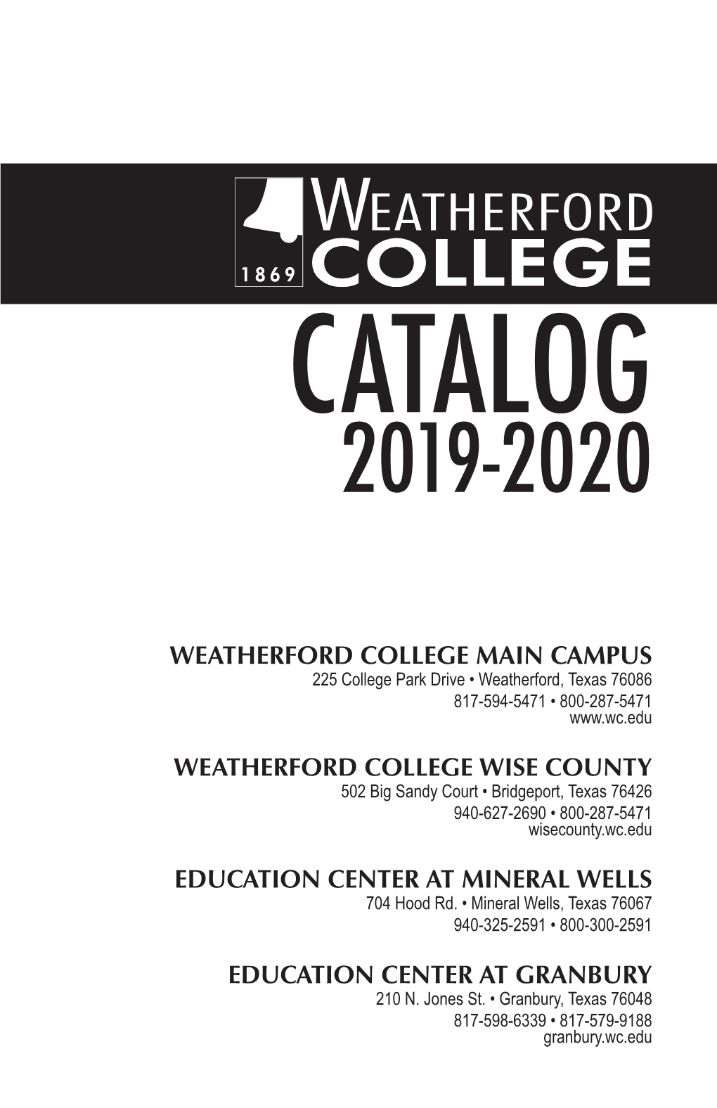 2019-20 Catalog