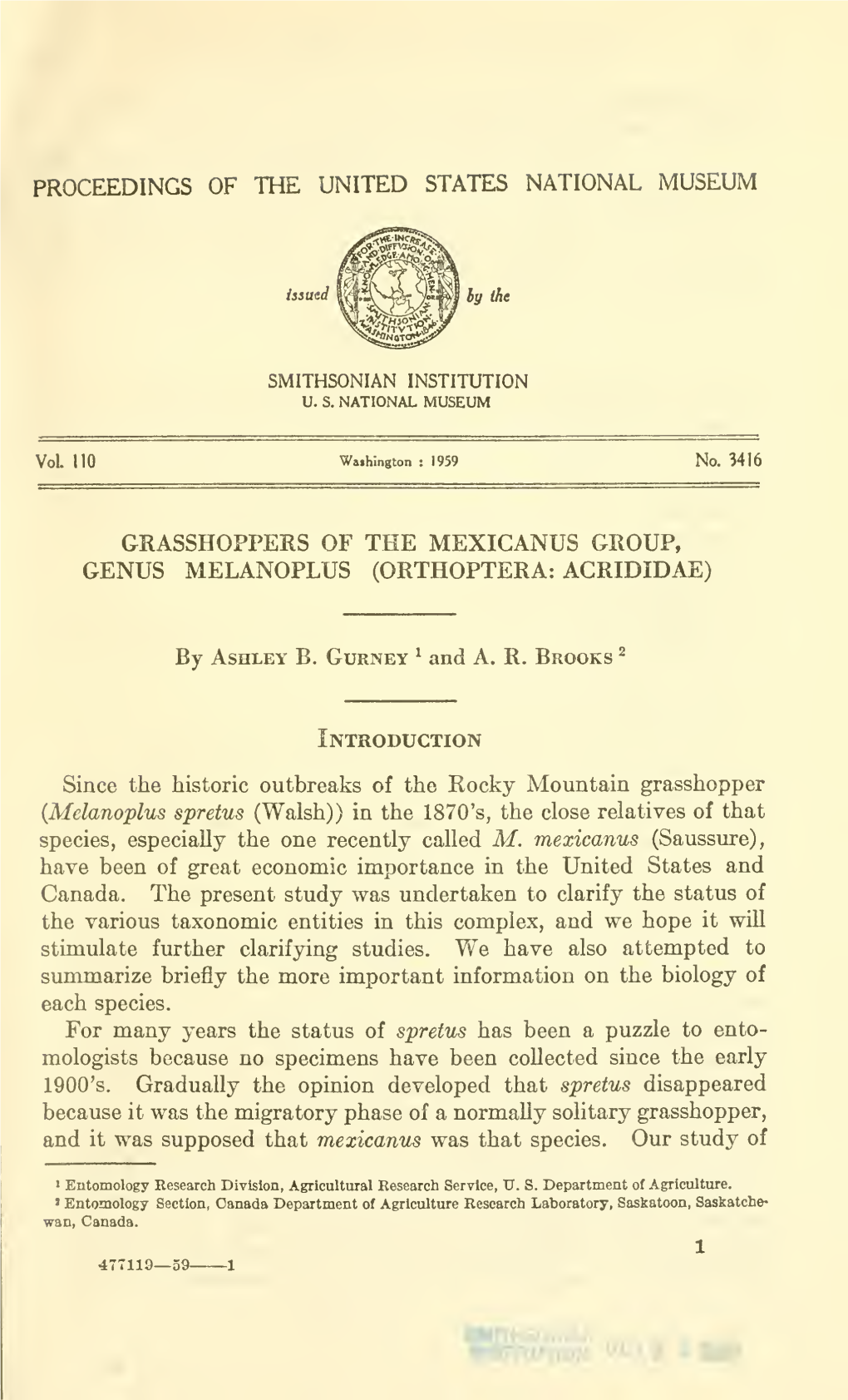 Proceedings of the United States National Museum