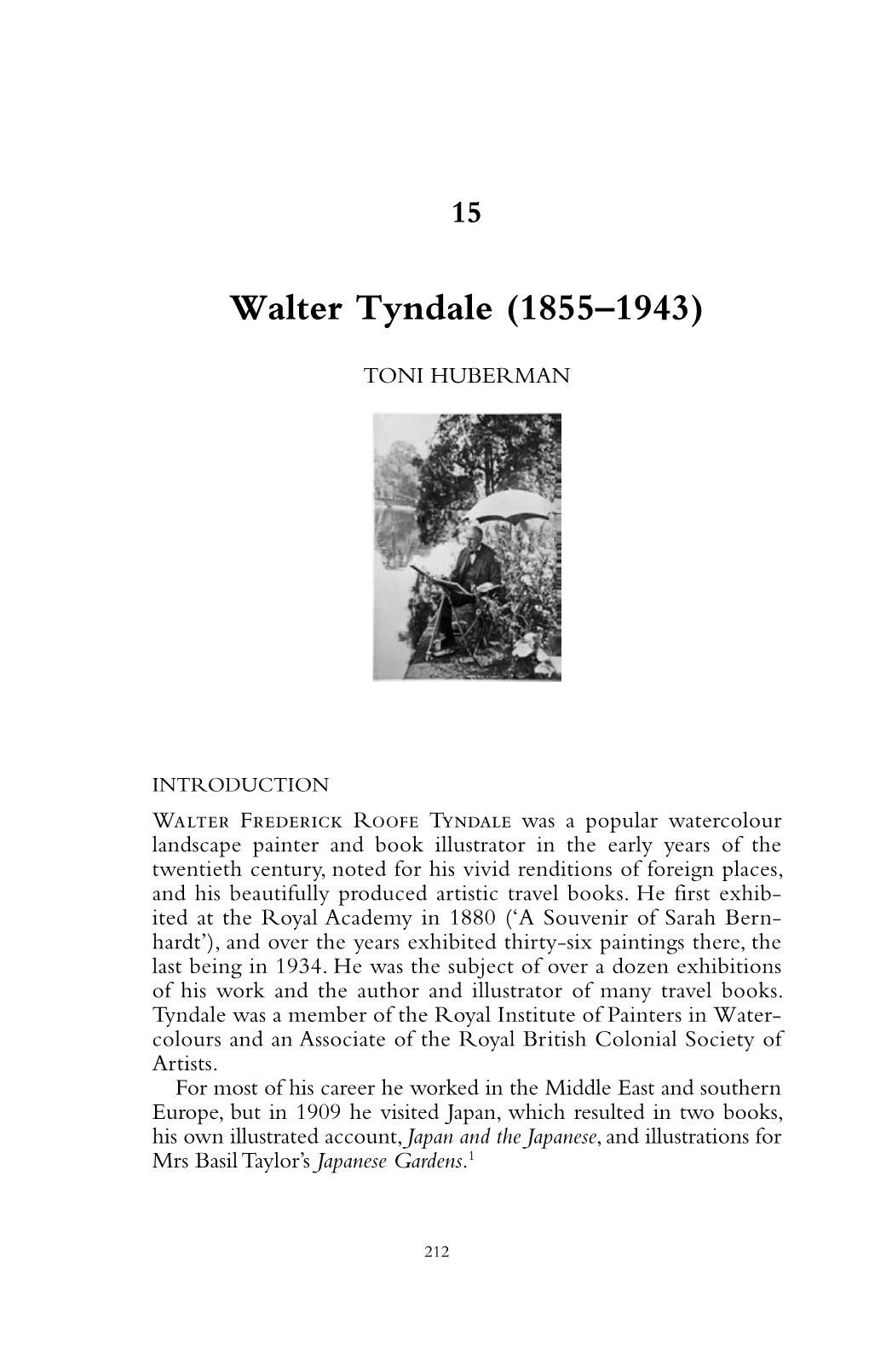 Walter Tyndale (1855–1943)