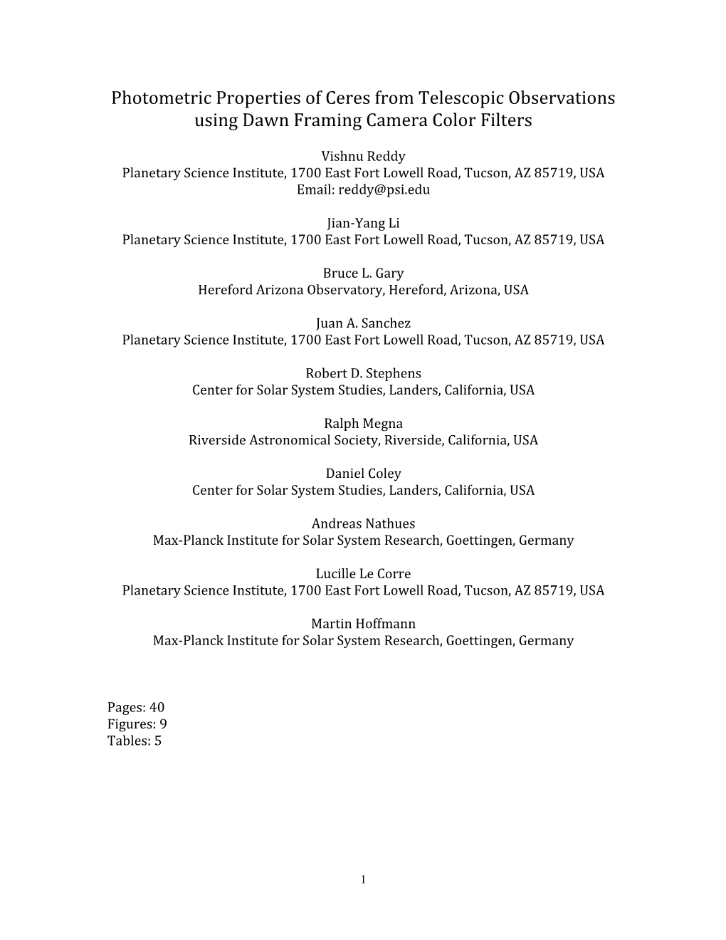 Photometric Properties of Ceres from Telescopic Observations Using Dawn Framing Camera Color Filters