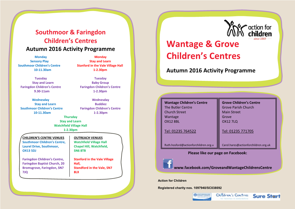 Wantage & Grove Children's Centres